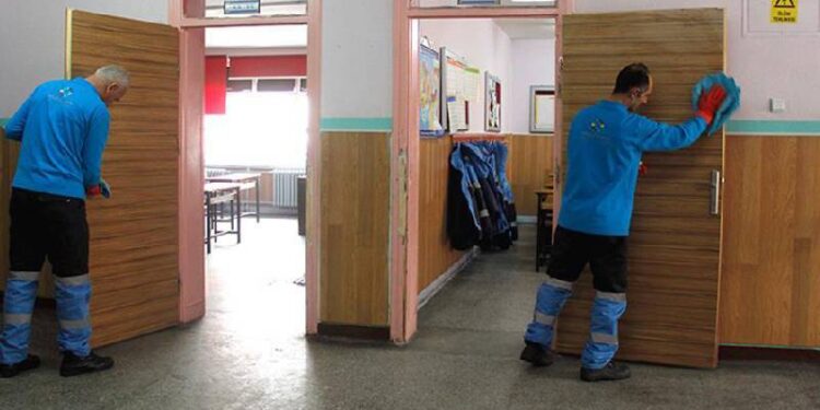 TEMİZ GÖREVLİLERİ TAHSİS EDİLDİ