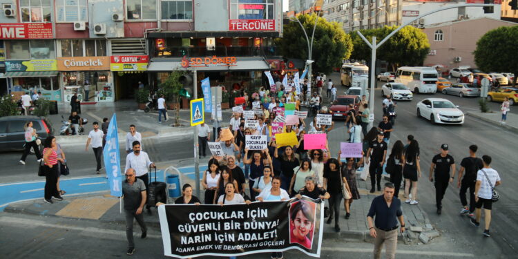 ADANA NARİN İÇİN ADALET YÜRÜYÜŞ