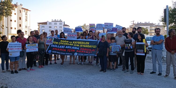 ANTAKYA’DA NARİN İÇİN ADALET İSTENİLDİ