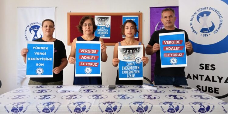 Antalya’da “Vergide Adalet” talebi