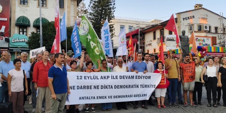 ANTALYA’DA 12 EYLÜL ANMASI