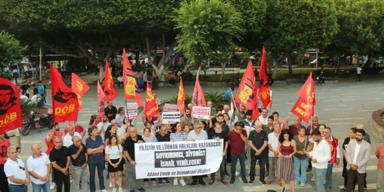 ADANA’DAN İSRAİL’E TEPKİ