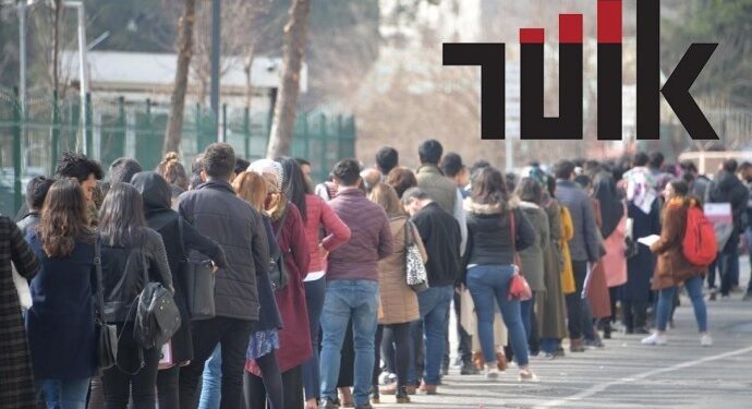 TÜİK: Genç işsizlik arttı