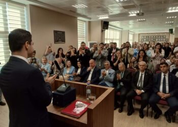 Adana Baro Başkanı Av. Volkan Böke mazbatasını aldı