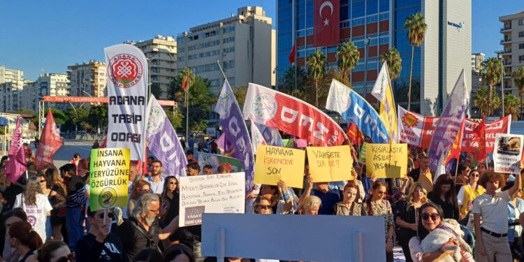 Adana’da AYM’ye: Yasayı iptal et