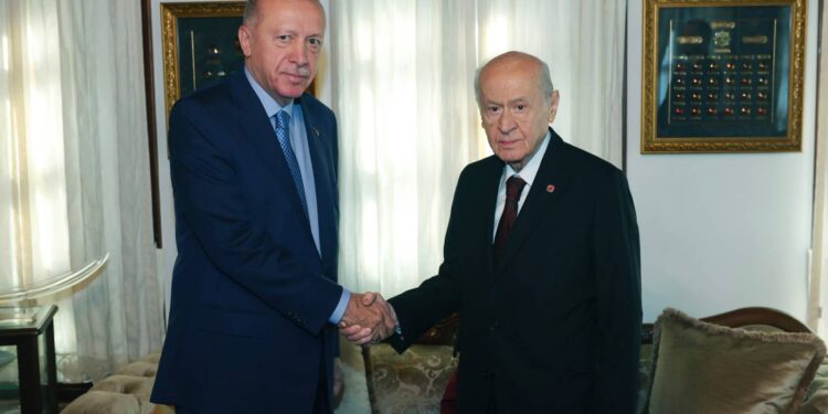 Erdoğan ile Bahçeli’den sürpriz görüşme