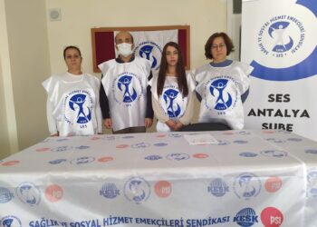 SES ANTALYA ŞUBE: ONUR KIRICI YÖNETMELİĞİ KABUL ETMİYORUZ