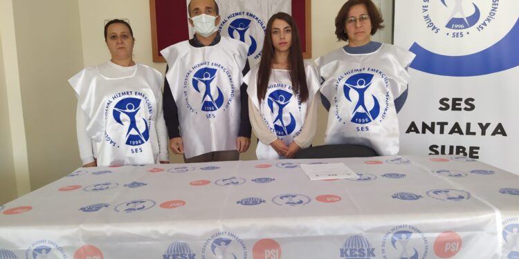 SES ANTALYA ŞUBE: ONUR KIRICI YÖNETMELİĞİ KABUL ETMİYORUZ