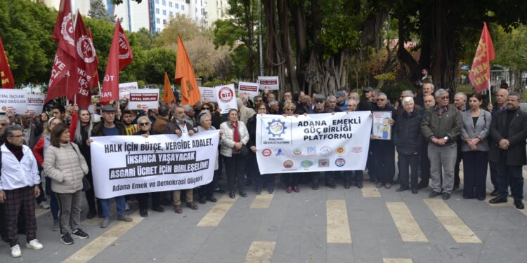 Adana Emek ve Demokrasi Güçleri: Sefalet zammına hazırlanıyorlar