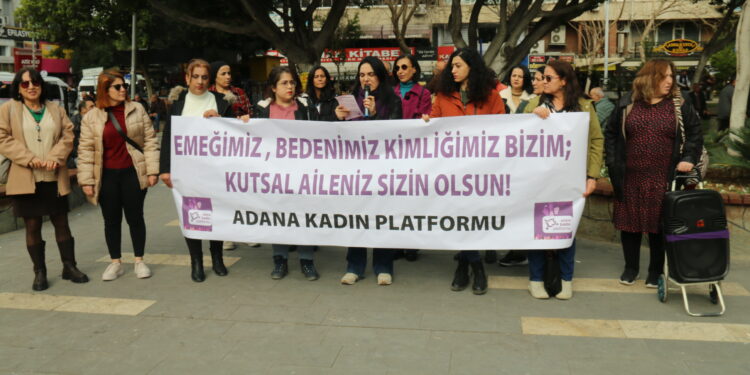 Adana’da 8 Mart Kadın Mitingine çağrı